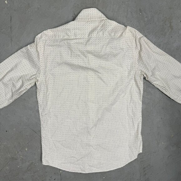 Corneliani Trend Dress Shirt Textured Box Weave Made in Italy 41 16 Large - Picture 11 of 11